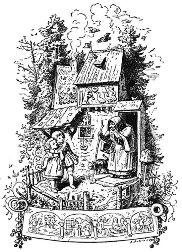 ludwig-richter-hansel-and-gretel-picture